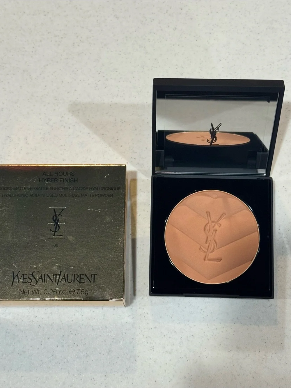 Yves Saint Laurent All Hours Hyper Finish Compact Powder 08